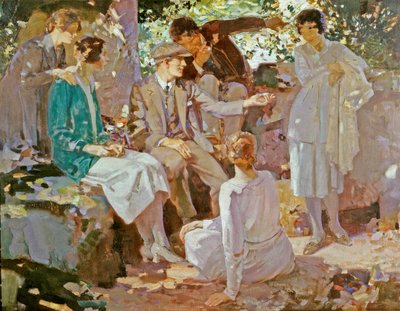 A Tale by the Way (c.1922) by Harry Watson